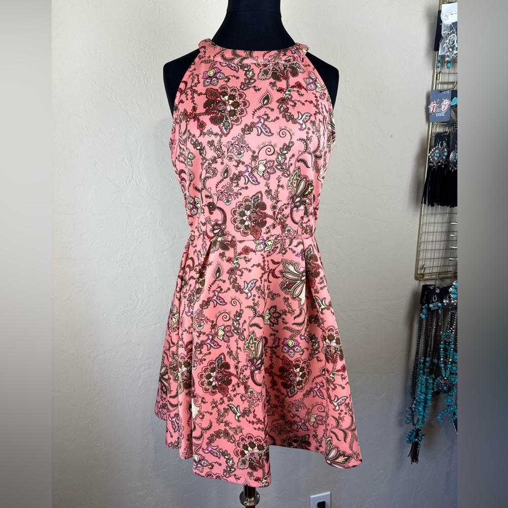 Copper Key Dress Small Beautiful colorful